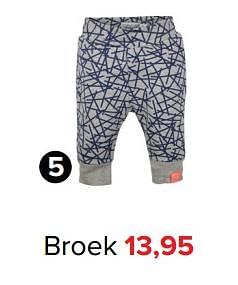 Aanbiedingen Broek - Dirkje Babywear - Geldig van 09/10/2017 tot 29/10/2017 bij Baby-Dump