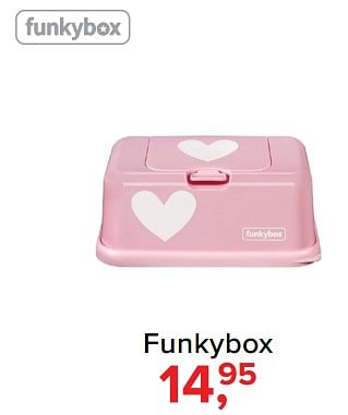 Aanbiedingen Funkybox - Funkybox - Geldig van 09/10/2017 tot 29/10/2017 bij Baby-Dump