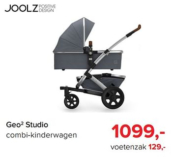 Aanbiedingen Geo2 studio combi-kinderwagen - Joolz - Geldig van 09/10/2017 tot 29/10/2017 bij Baby-Dump