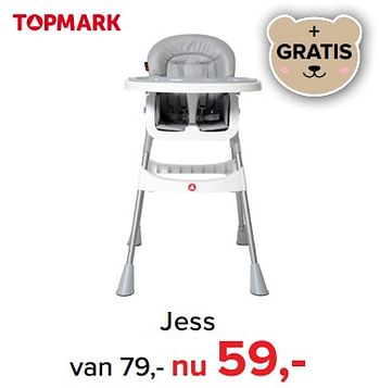 Aanbiedingen Jess - Topmark - Geldig van 09/10/2017 tot 29/10/2017 bij Baby-Dump