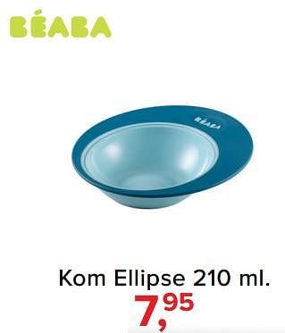 Aanbiedingen Kom ellipse - Beaba - Geldig van 09/10/2017 tot 29/10/2017 bij Baby-Dump