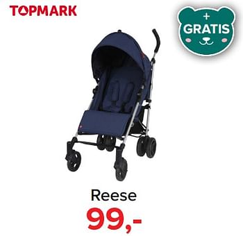 Aanbiedingen Reese - Topmark - Geldig van 09/10/2017 tot 29/10/2017 bij Baby-Dump