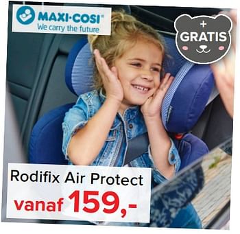 Aanbiedingen Rodifix air protect - Maxi-cosi - Geldig van 09/10/2017 tot 29/10/2017 bij Baby-Dump