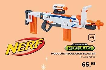 Aanbiedingen Modulus regulator blaster - Nerf - Geldig van 14/10/2017 tot 12/12/2017 bij Supra Bazar