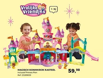 Aanbiedingen Magisch koninkrijk kasteel - Vrolijke Vriendjes - Geldig van 14/10/2017 tot 12/12/2017 bij Supra Bazar
