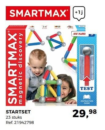 Aanbiedingen Startset - Smartmax - Geldig van 14/10/2017 tot 12/12/2017 bij Supra Bazar
