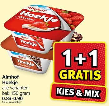 Aanbiedingen Almhof hoekje - Almhof - Geldig van 16/10/2017 tot 22/10/2017 bij Jan Linders