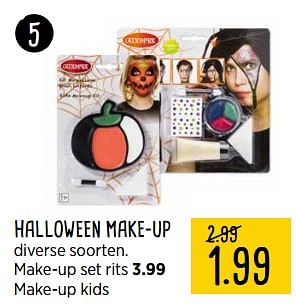 Aanbiedingen Halloween make-up - Goodmark - Geldig van 16/10/2017 tot 29/10/2017 bij Xenos