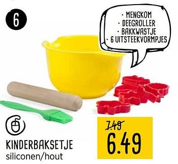 Aanbiedingen Kinderbaksetje - Huismerk - Xenos - Geldig van 16/10/2017 tot 29/10/2017 bij Xenos