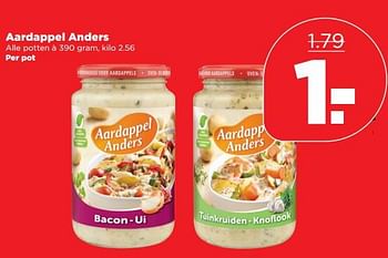 Aanbiedingen Aardappel anders - aardappelanders - Geldig van 15/10/2017 tot 21/10/2017 bij Plus