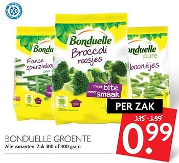 Aanbiedingen Bonduelle groente - Bonduelle - Geldig van 15/10/2017 tot 21/10/2017 bij Deka Markt