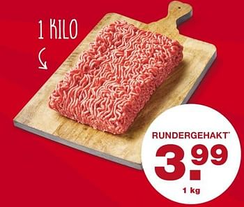 Aanbiedingen Rundergehakt - Huismerk - Aldi - Geldig van 16/10/2017 tot 22/10/2017 bij Aldi