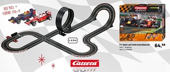 Aanbiedingen F1 max action racebaan - Carrera - Geldig van 14/10/2017 tot 12/12/2017 bij Supra Bazar