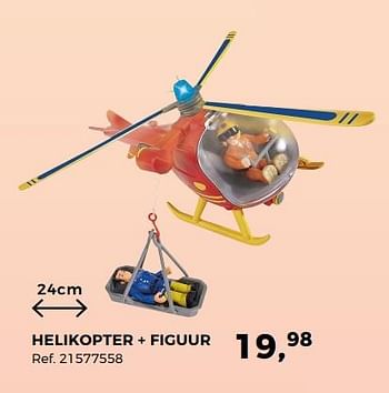 Aanbiedingen Helikopter + figuur - Huismerk - Supra Bazar - Geldig van 14/10/2017 tot 12/12/2017 bij Supra Bazar