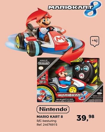 Aanbiedingen Mario kart 8 - Nintendo - Geldig van 14/10/2017 tot 12/12/2017 bij Supra Bazar