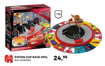 Aanbiedingen Piston cup race spel - Jumbo - Geldig van 14/10/2017 tot 12/12/2017 bij Supra Bazar