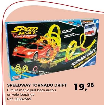 Aanbiedingen Speedway tornado drift - Redbox - Geldig van 14/10/2017 tot 12/12/2017 bij Supra Bazar