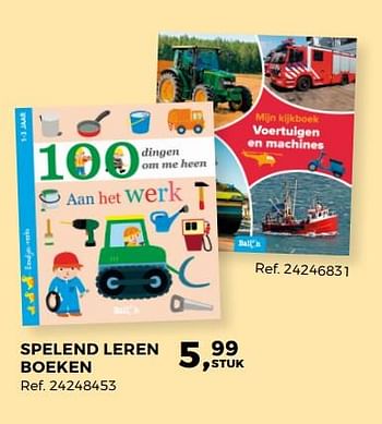 Aanbiedingen Spelend leren boeken - Huismerk - Supra Bazar - Geldig van 14/10/2017 tot 12/12/2017 bij Supra Bazar