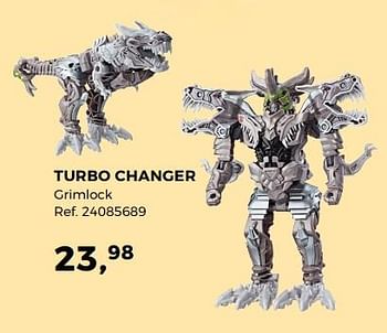 Aanbiedingen Turbo changer grimlock - Hasbro - Geldig van 14/10/2017 tot 12/12/2017 bij Supra Bazar