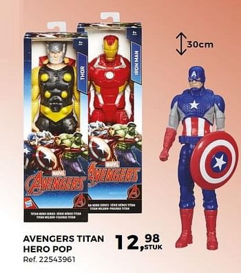 Aanbiedingen Avenges titan hero pop - Hasbro - Geldig van 14/10/2017 tot 12/12/2017 bij Supra Bazar