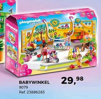 Aanbiedingen Babywinkel - Playmobil - Geldig van 14/10/2017 tot 12/12/2017 bij Supra Bazar