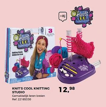 Aanbiedingen Knit`s cool knitting studio - Knits Cool - Geldig van 14/10/2017 tot 12/12/2017 bij Supra Bazar