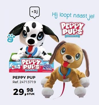 Aanbiedingen Peppy pup - Peppy Pups - Geldig van 14/10/2017 tot 12/12/2017 bij Supra Bazar