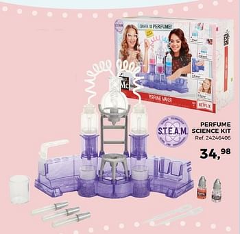 Aanbiedingen Perfume science kit - Project MCÂ² - Geldig van 14/10/2017 tot 12/12/2017 bij Supra Bazar