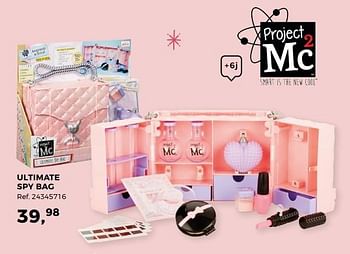 Aanbiedingen Ultimate spy bag - Project MCÂ² - Geldig van 14/10/2017 tot 12/12/2017 bij Supra Bazar