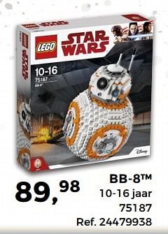 Aanbiedingen Bb-8 - Lego - Geldig van 14/10/2017 tot 12/12/2017 bij Supra Bazar