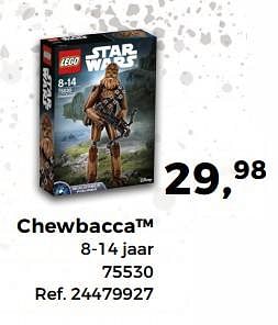 Aanbiedingen Chewbacca - Lego - Geldig van 14/10/2017 tot 12/12/2017 bij Supra Bazar