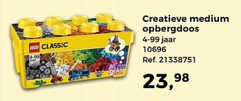 Aanbiedingen Creatieve medium opbergdoos - Lego - Geldig van 14/10/2017 tot 12/12/2017 bij Supra Bazar