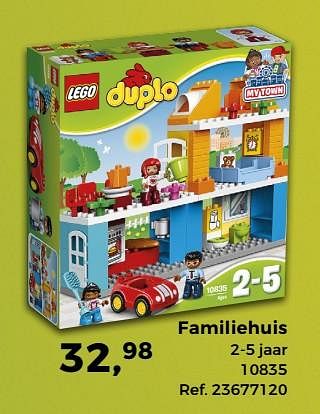 Aanbiedingen Familiehuis - Lego - Geldig van 14/10/2017 tot 12/12/2017 bij Supra Bazar