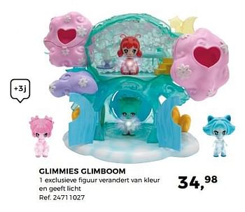 Aanbiedingen Glimmies glimboom - Glimmies - Geldig van 14/10/2017 tot 12/12/2017 bij Supra Bazar