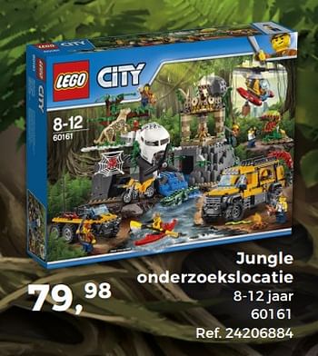 Aanbiedingen Jungle onderzoekslocatie - Lego - Geldig van 14/10/2017 tot 12/12/2017 bij Supra Bazar