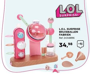 Aanbiedingen L.o.l. surprise bruisballen fabriek - Lol Suprise - Geldig van 14/10/2017 tot 12/12/2017 bij Supra Bazar