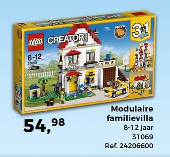 Aanbiedingen Modulaire familievilla - Lego - Geldig van 14/10/2017 tot 12/12/2017 bij Supra Bazar