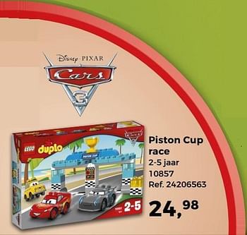 Aanbiedingen Piston cup race - Lego - Geldig van 14/10/2017 tot 12/12/2017 bij Supra Bazar