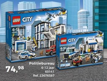 Aanbiedingen Politiebureau - Lego - Geldig van 14/10/2017 tot 12/12/2017 bij Supra Bazar