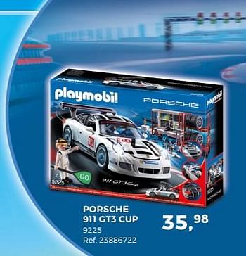 Aanbiedingen Porsche 911 gt3 cu - Playmobil - Geldig van 14/10/2017 tot 12/12/2017 bij Supra Bazar