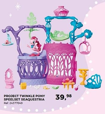 Aanbiedingen Project twinkle pony speelset seaquestria - Hasbro - Geldig van 14/10/2017 tot 12/12/2017 bij Supra Bazar