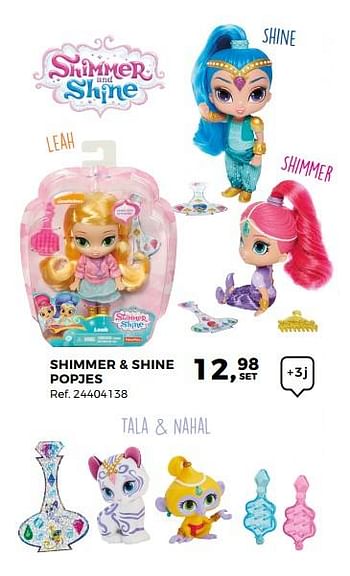 Aanbiedingen Shimmer + shine popjes - Lalaloopsy - Geldig van 14/10/2017 tot 12/12/2017 bij Supra Bazar