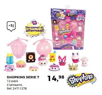 Aanbiedingen Shopkins serie 7 - Shopkins - Geldig van 14/10/2017 tot 12/12/2017 bij Supra Bazar