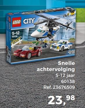 Aanbiedingen Snelle achtervolging - Lego - Geldig van 14/10/2017 tot 12/12/2017 bij Supra Bazar