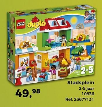 Aanbiedingen Stadsplein - Lego - Geldig van 14/10/2017 tot 12/12/2017 bij Supra Bazar