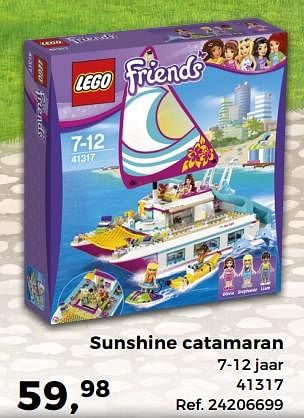 Aanbiedingen Sunshine`s catamaran - Lego - Geldig van 14/10/2017 tot 12/12/2017 bij Supra Bazar