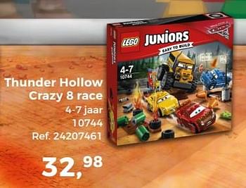 Aanbiedingen Thunder hollow crazy 8 race - Lego - Geldig van 14/10/2017 tot 12/12/2017 bij Supra Bazar