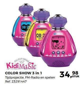 Aanbiedingen Color show 3 in 1 - Vtech - Geldig van 14/10/2017 tot 12/12/2017 bij Supra Bazar