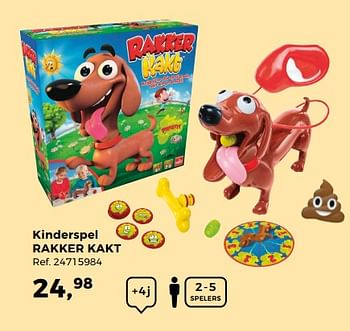 Aanbiedingen Kinderspel rakker kakt - Goliath - Geldig van 14/10/2017 tot 12/12/2017 bij Supra Bazar