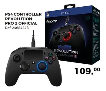 Aanbiedingen Ps4 controller revolution pro 2 official - BIGben - Geldig van 14/10/2017 tot 12/12/2017 bij Supra Bazar